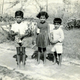 Indian childhood: That’s me in the middle.